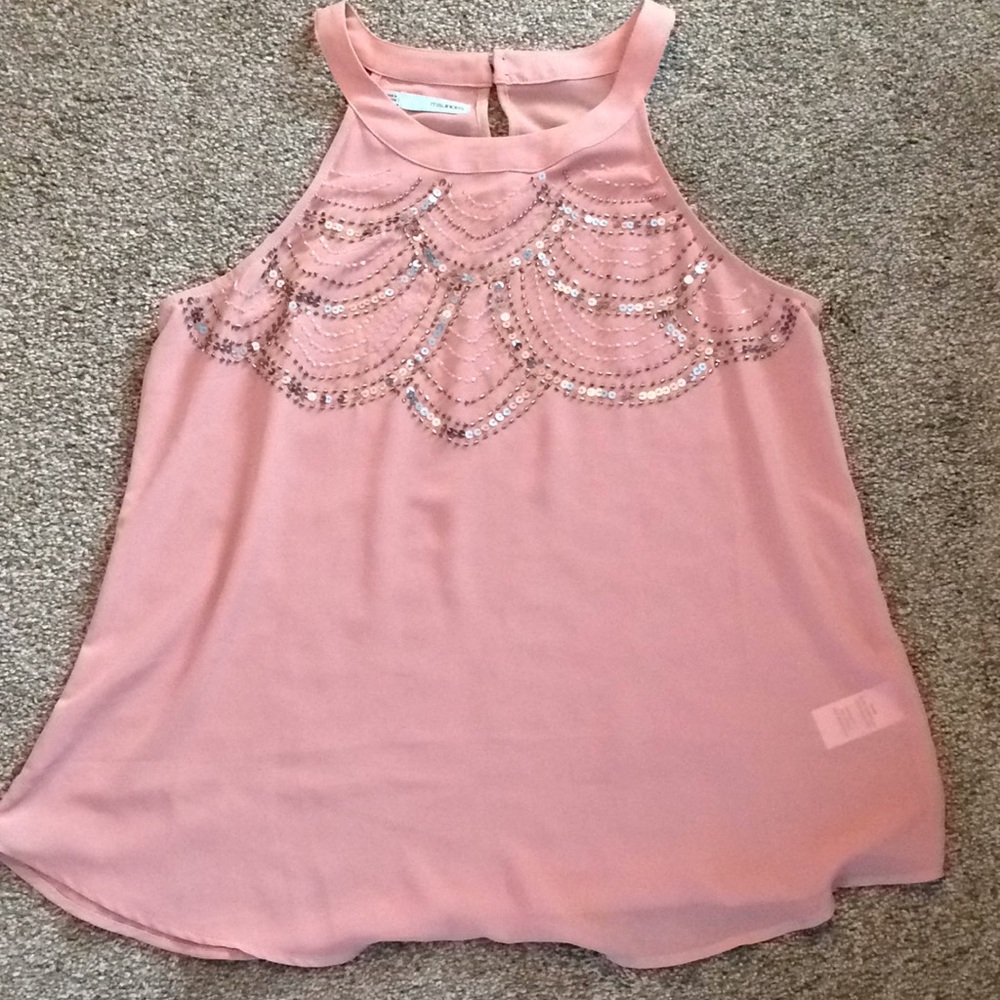 Art Deco sequin top